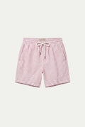 Amalfi badeshorts lyserød/hvid stribet