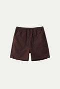 Portofino nylonbadeshorts burgundrød
