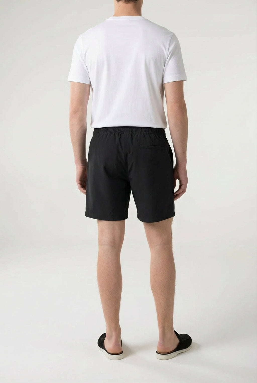 Portofino nylon badeshorts sort