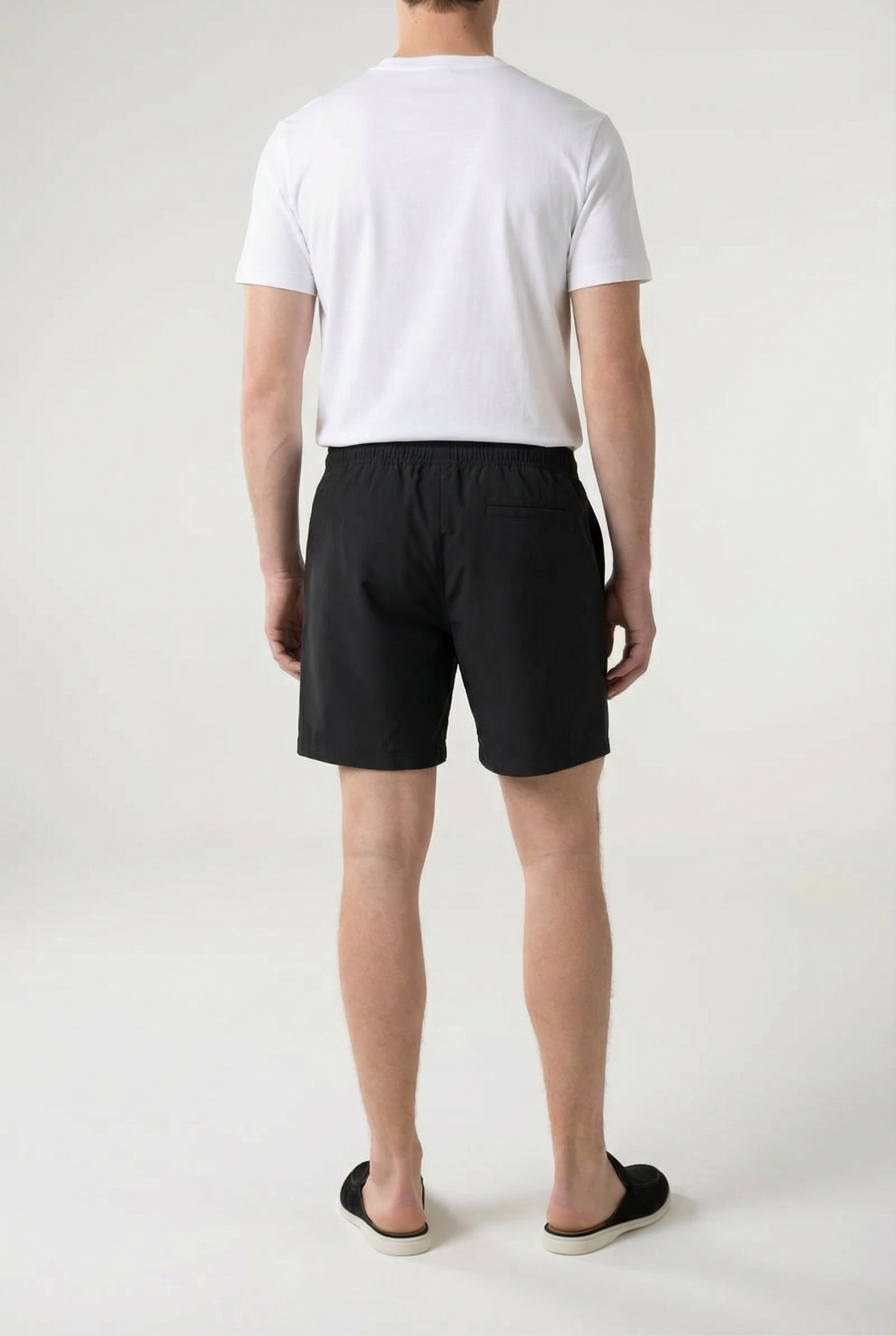 Portofino nylon badeshorts sort