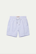 Amalfi badeshorts blå/hvid stribet