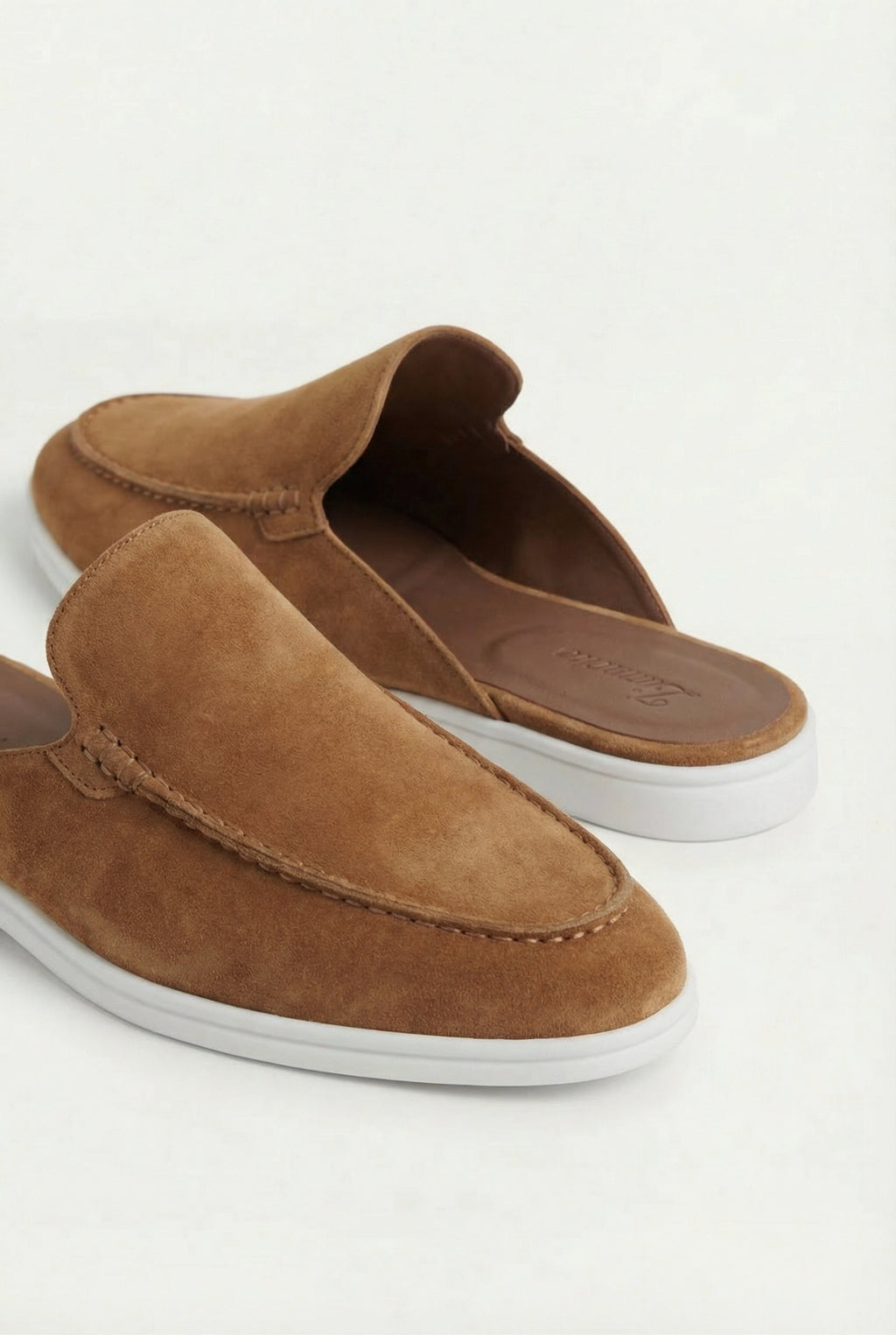 Yacht Suede Mule Brun