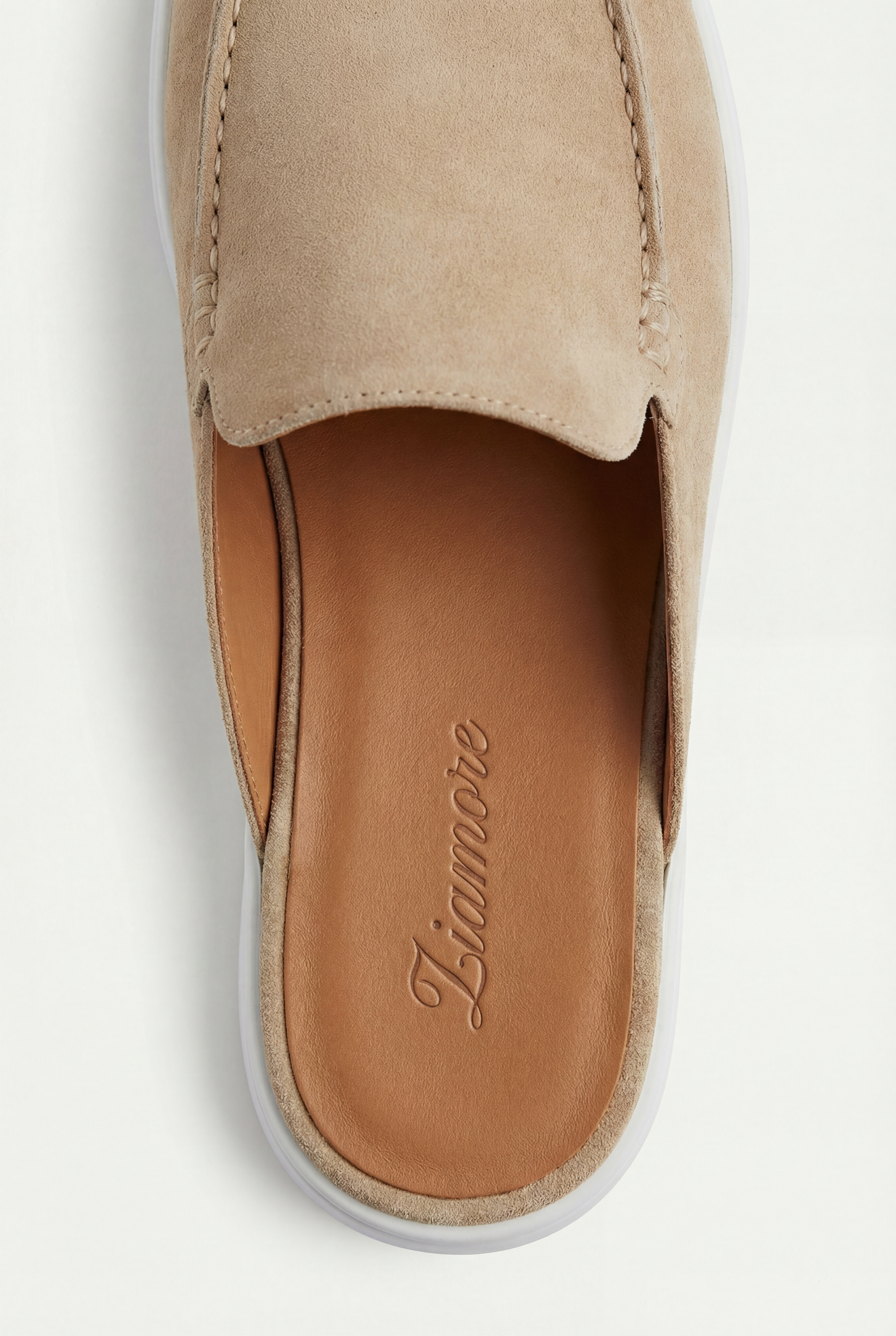 Yacht ruskindsmule beige