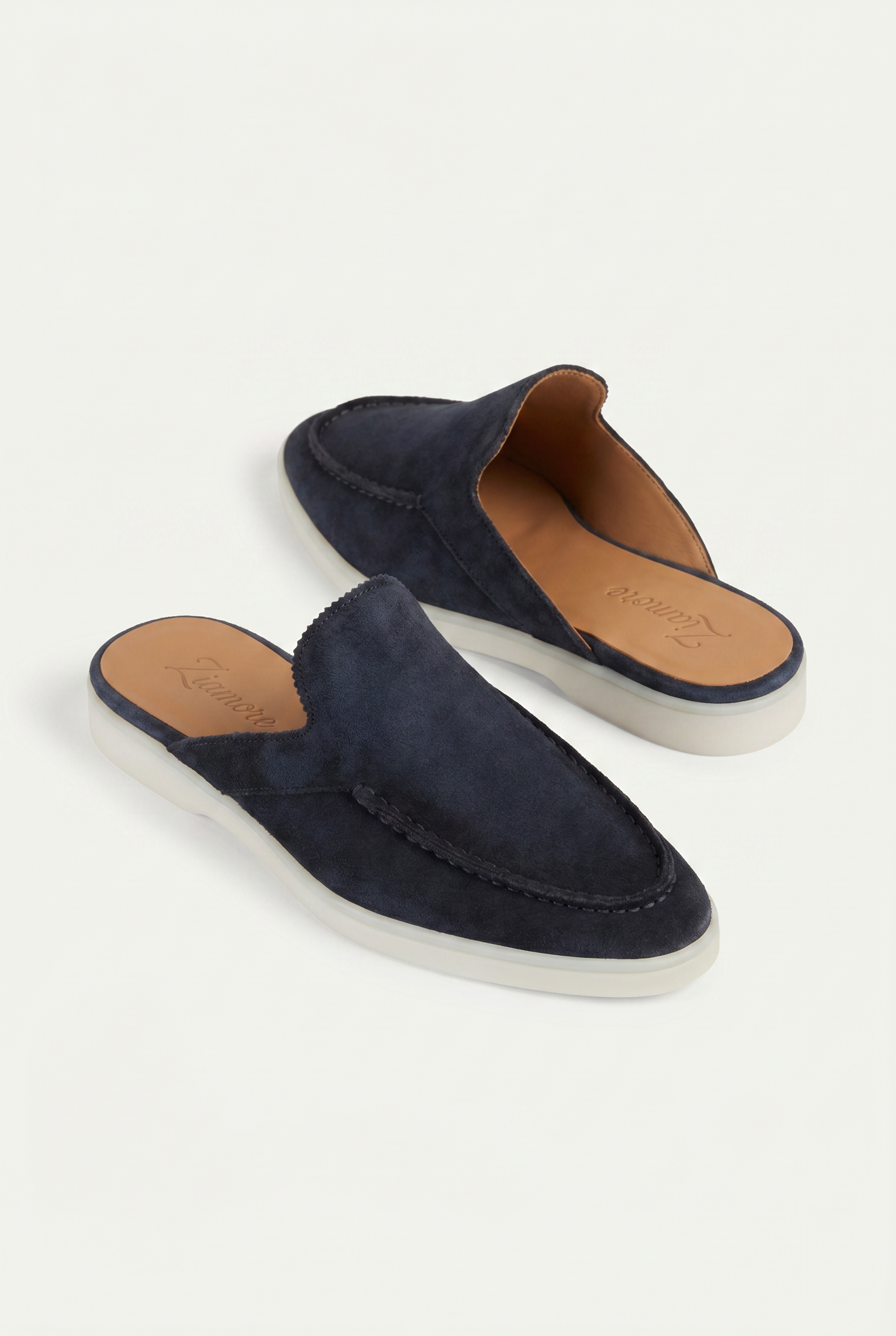 Yacht Suede Mule V2 Marineblå