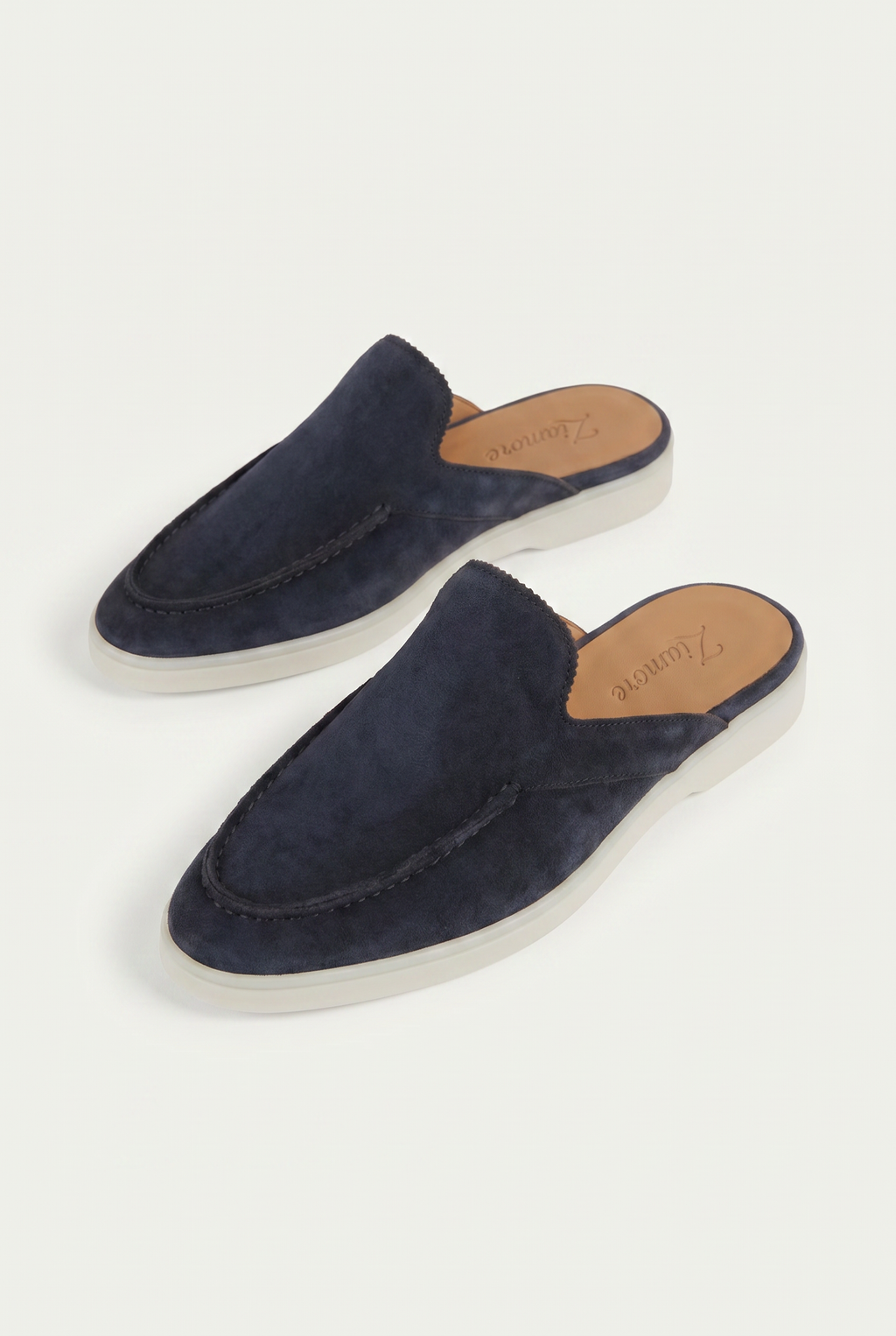 Yacht Suede Mule V2 Marineblå