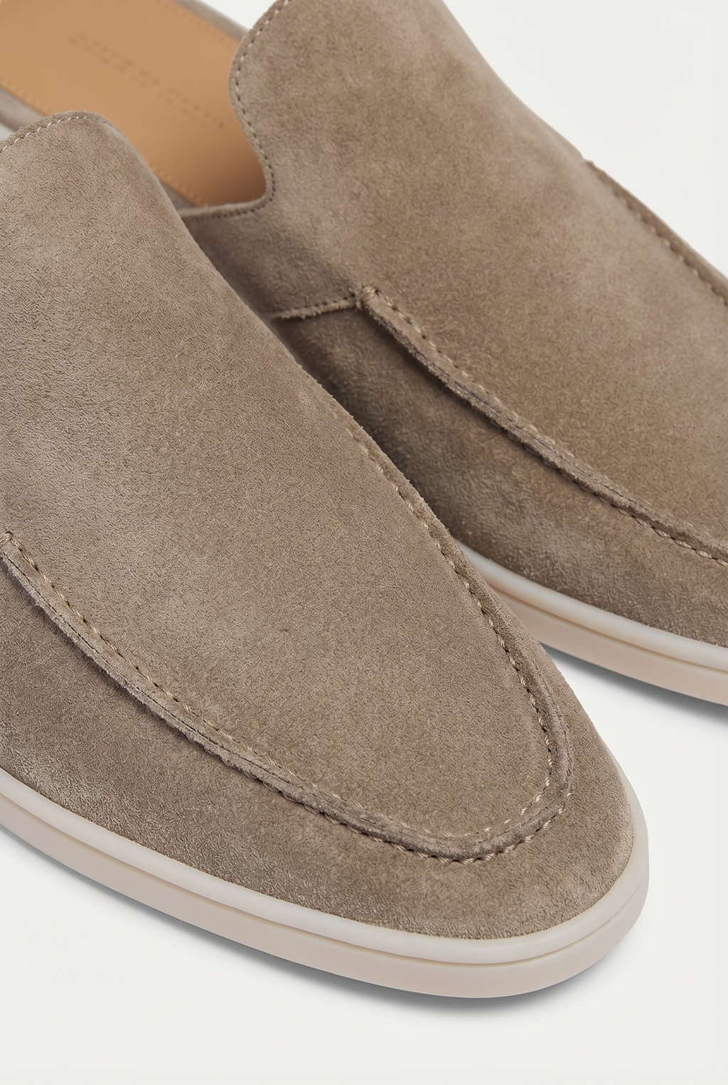 Yacht Ruskind Mule V2 Stenfarvet
